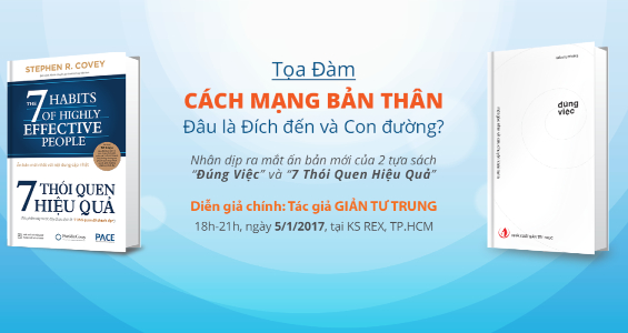 Tọa đàm Sách hay: "CÁCH MẠNG BẢN THÂN - ĐÂU LÀ ĐÍCH ĐẾN & CON ĐƯỜNG?"