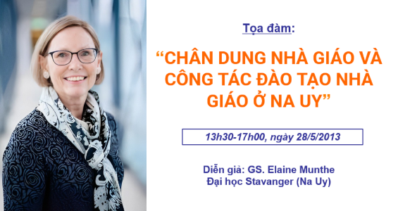 Tọa đàm IRED: "Chân dung Nhà giáo và Công tác Đào tạo ở Na Uy"