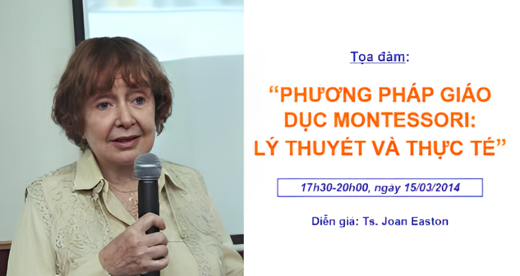 Tọa Đàm IRED: "Phương pháp Giáo dục Montessori:  Lý thuyết và Thực tế"