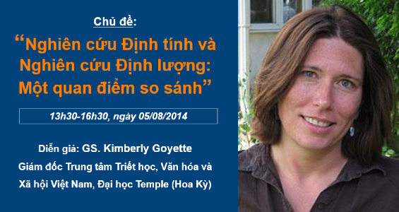 Tọa đàm IRED: "Nghiên cứu Định tính và Nghiên cứu Định lượng: Một quan điểm so sánh"