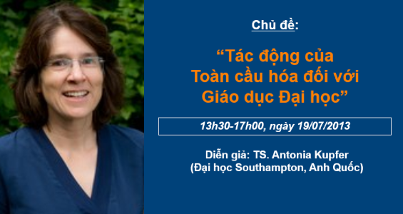 Tọa đàm IRED: "Tác động của Toàn Cầu hóa đối với Giáo dục Đại học"