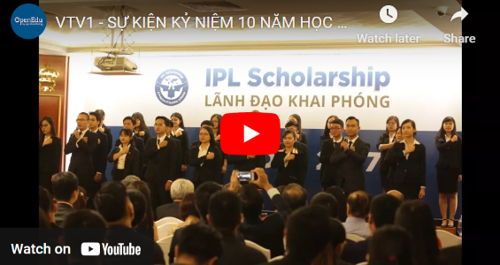 Sự kiện kỷ niệm 10 năm học bổng IPL