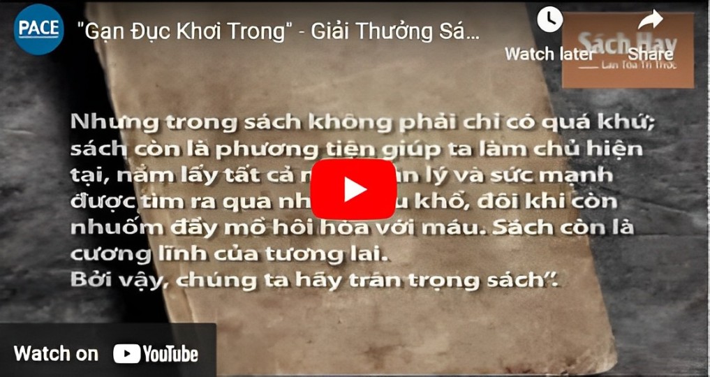 "Gạn Đục Khơi Trong" - Giải Sách hay