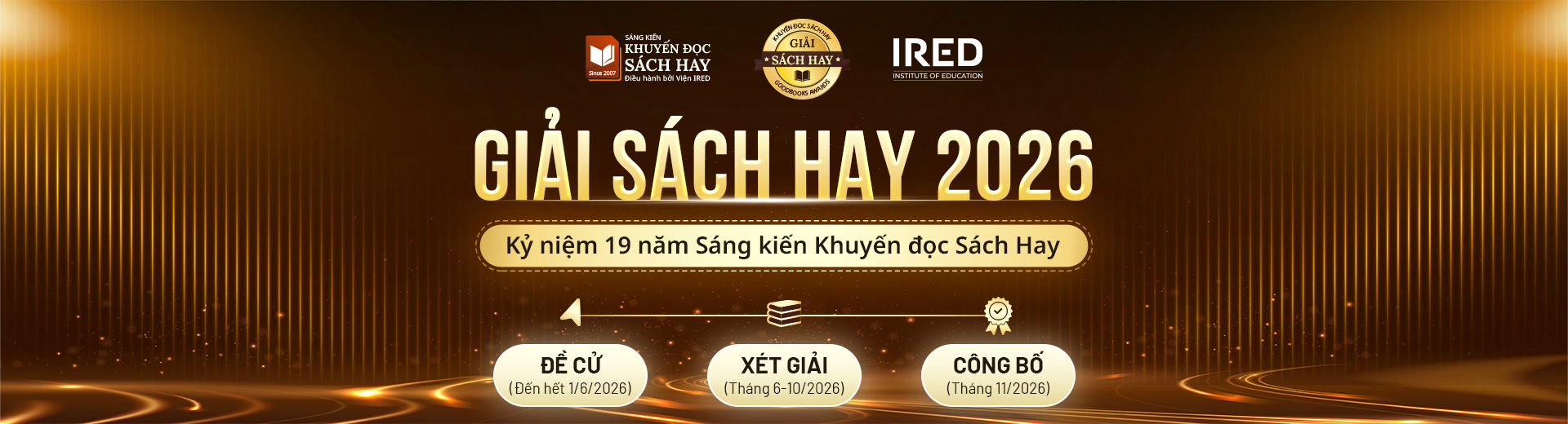 Giải sách hay 2026